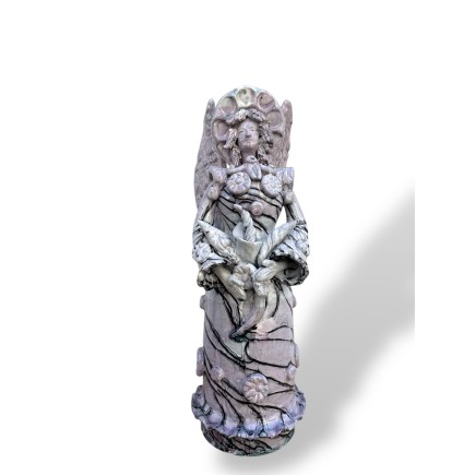 Matrangela candlestick -LN- in Santo Stefano di Camastra ceramics