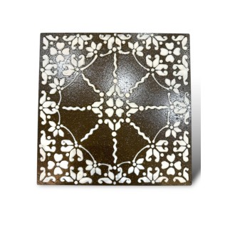 Tagliere in pietra lavica -BN- in Ceramica di Santo Stefano di Camastra