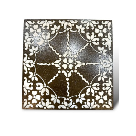 Tagliere in pietra lavica -BN- in Ceramica di Santo Stefano di Camastra