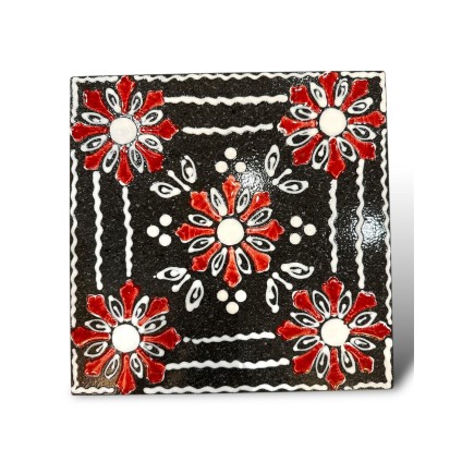Tagliere in pietra lavica -RB- in Ceramica di Santo Stefano di Camastra