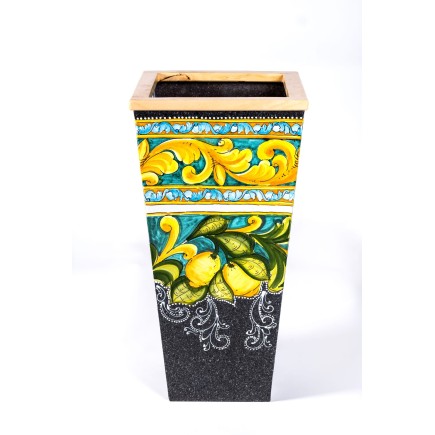 Vaso in Pietra Lavica