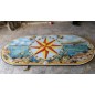Decorated Oval Table Decorated Oval Table